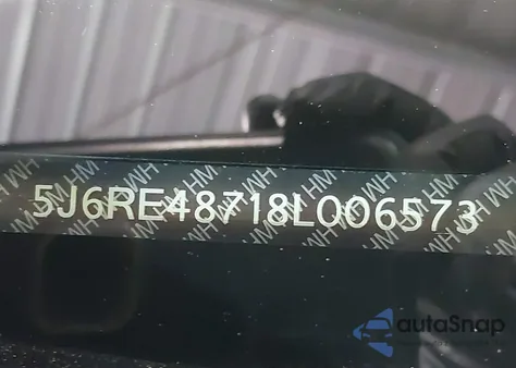 2008 Honda Cr-V Ex-L from USA, damaged, VIN 5J6RE48718L006573